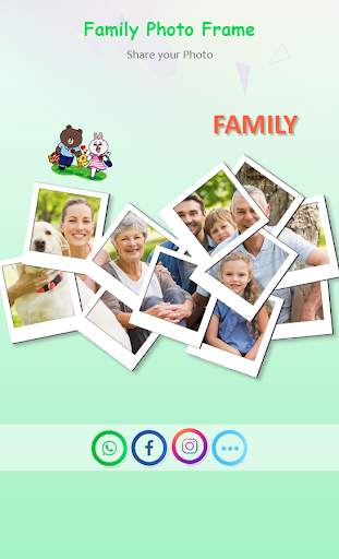 Family Photo Frame : Photo Collage 5 تصوير الشاشة