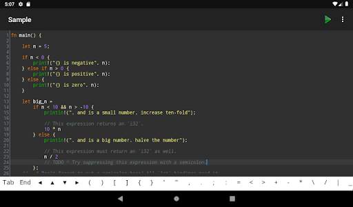 Rust Programming Compiler 6 تصوير الشاشة