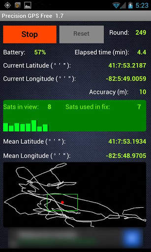 Precision GPS Free screenshot 1