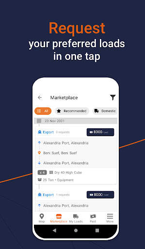 Trella: Carrier screenshot 2