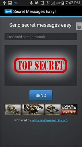 Easy Secret Messages screenshot 1