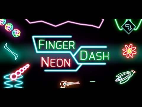Finger Dash Neon скриншот 1