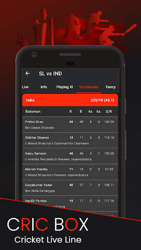CricBox - Fast Cricket Live Line screenshot 5