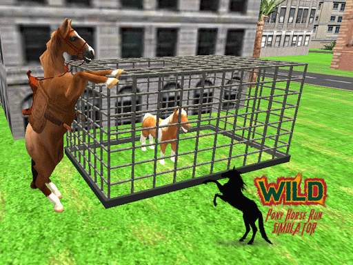 Wild Pony Horse Run Simulator screenshot 7