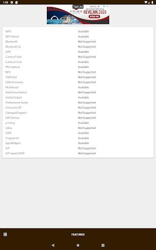 Device Info Hardware & Software config for Android screenshot 24