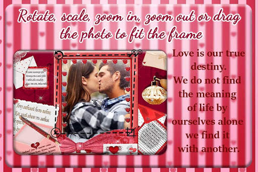 Valentine Day Photo Frame screenshot 3