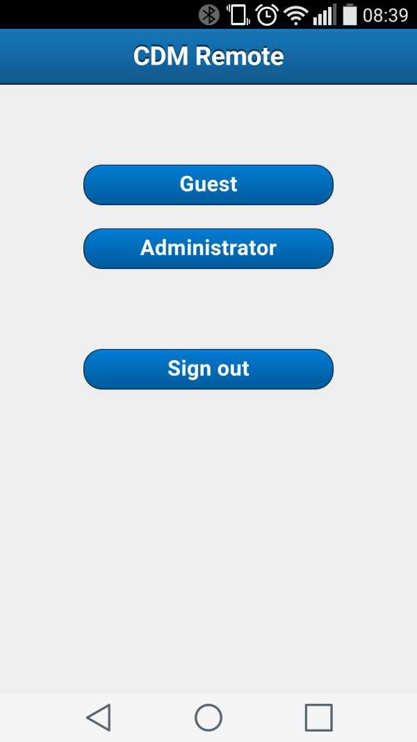 CDM Remote screenshot 1