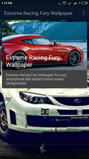 Extreme Racing Fury Wallpaper 1 تصوير الشاشة