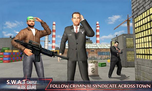 SWAT Team Police Sniper Strike screenshot 1