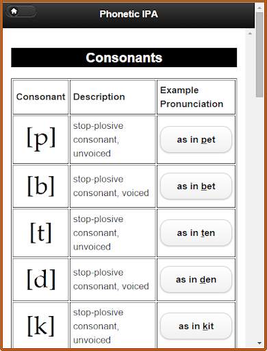 Phonetic IPA screenshot 3