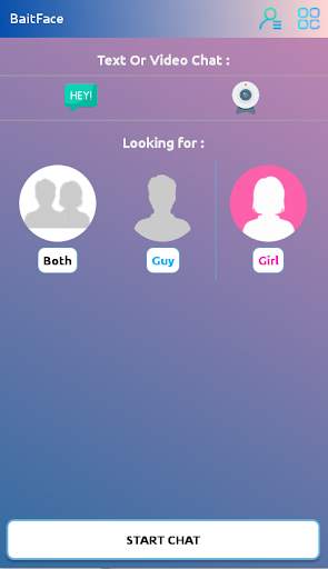 BaitFace - random video & text chat screenshot 2