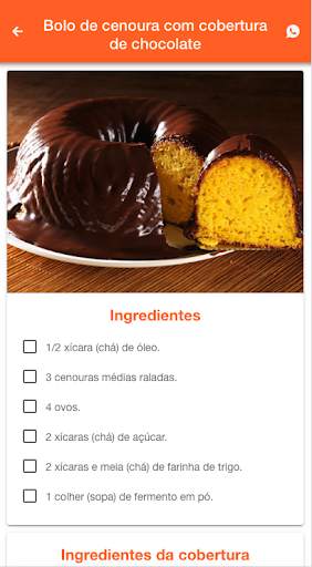 Bolo Caseiro - 30 Receitas screenshot 8
