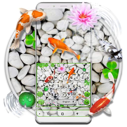 Koi Fish Keyboard Theme 10001002