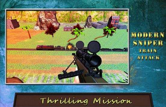 Modern Sniper Train Attack screenshot 8