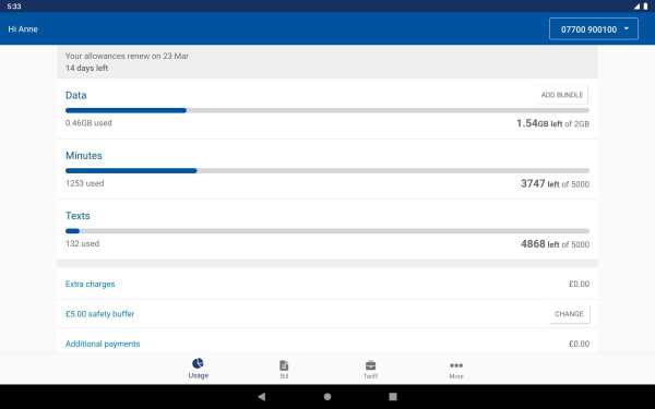 Tesco Mobile screenshot 5