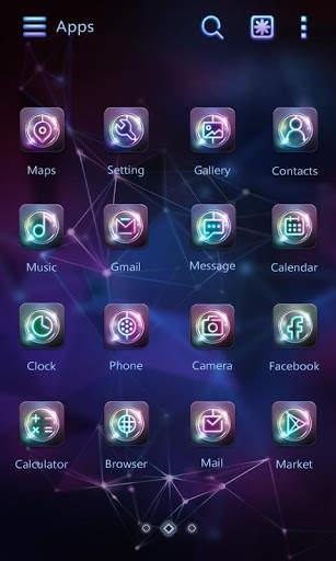 Triangle GO Dynamic Theme screenshot 5