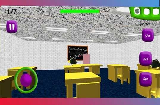 Education & Learning Math Teacher In School Horror screenshot 2