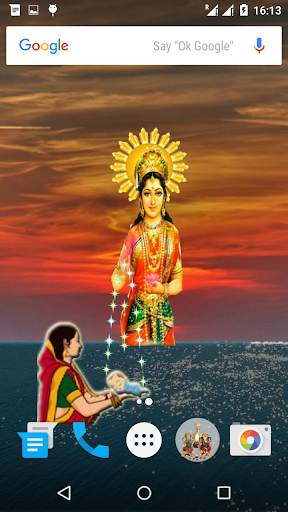 Chhathi Mata Live Wallpaper screenshot 1