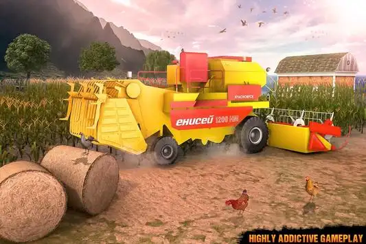 Forage Tractor Farming Drive screenshot 4