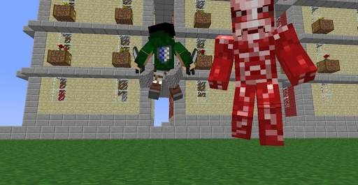 Skinpack Attack on Titan For Minecraft PE screenshot 2