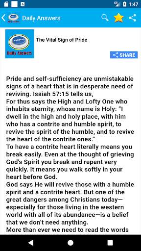 Answers for the Day - Daily Devotional screenshot 2