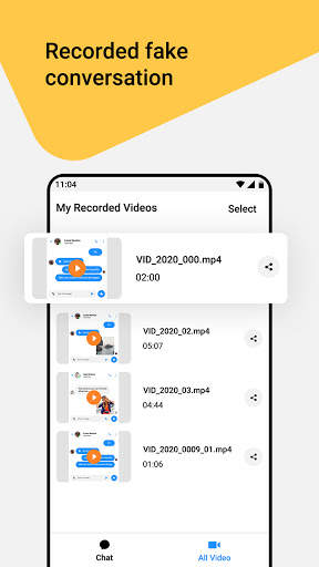 Fake Messenger Chat Conversation - Prank screenshot 6