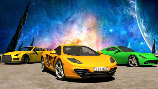 Galaxy stunt racing Game 3D screenshot 10