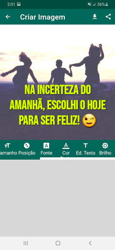 Mensagens, Frases e Status screenshot 5