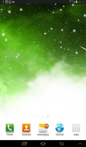 Awesome Sky : Parallax Space live wallpaper screenshot 4