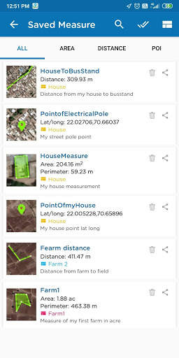 GPS Land Area Calculator- Fields Area Measurement screenshot 8