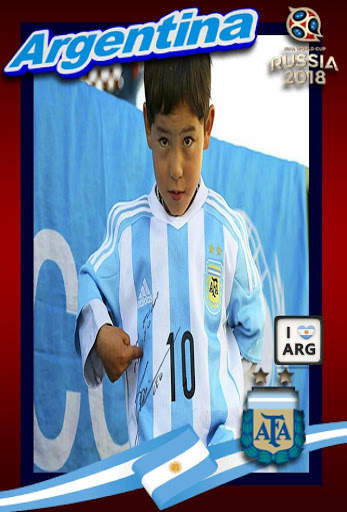 Marcos Para Fotos Selección Argentina screenshot 1