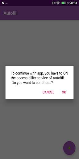 Autofill screenshot 1