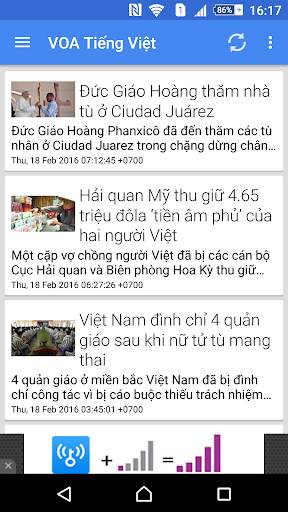 Viet News screenshot 2