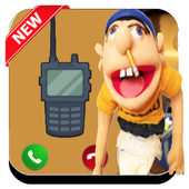 Je ffy Puppet Fake Call Prank 2018 icon