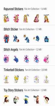 Disney Stickers For WhatsApp {WAStickerApps} screenshot 5