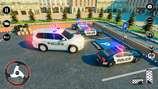 Police Prado Parking Car Games screenshot 1