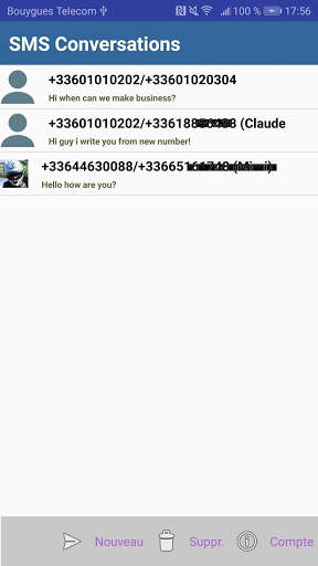Swumber: Multiple Numbers to send/receive SMS screenshot 4
