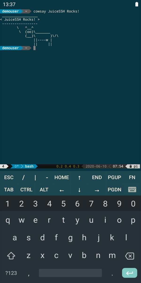 JuiceSSH - SSH Client скриншот 3