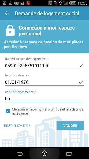 Ma demande de logement social screenshot 2