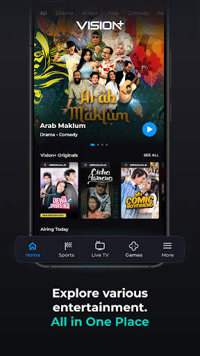 Vision  : Live TV, Film & Seri screenshot 7