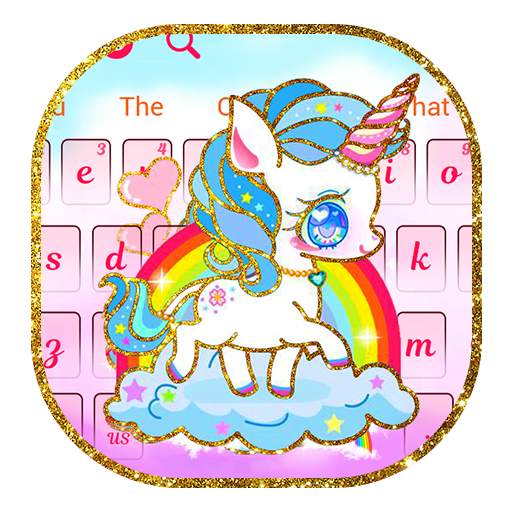 Rainbow Unicorn Keyboard 10001002