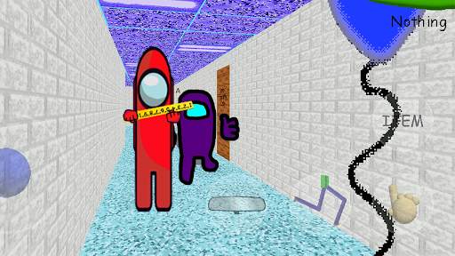 Baldi's Basics in Among Us Mod screenshot 3