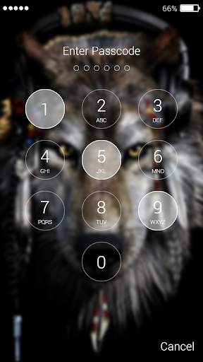Wolf Lock Screen screenshot 4