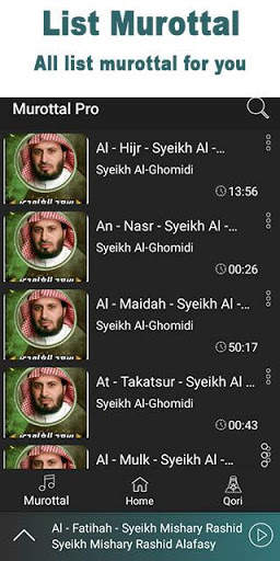 Murottal Pro - Recitation, Al Quran, Mp3 screenshot 2