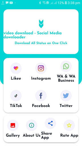 Video Downloader All Social Media Download screenshot 1