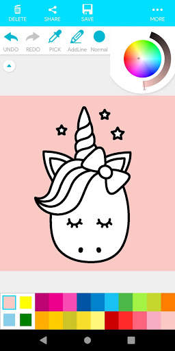 Coloring Unicorn screenshot 6