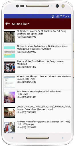 Music Cloud screenshot 4