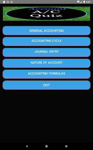 Accounting Quiz ( CR/Dr , Journal Entry, Formula) screenshot 6