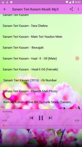 SANAM teri KASAM Ost Musik Mp3 screenshot 4