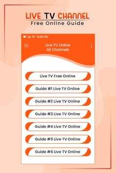 Live All TV Channels Free Online Guide screenshot 1